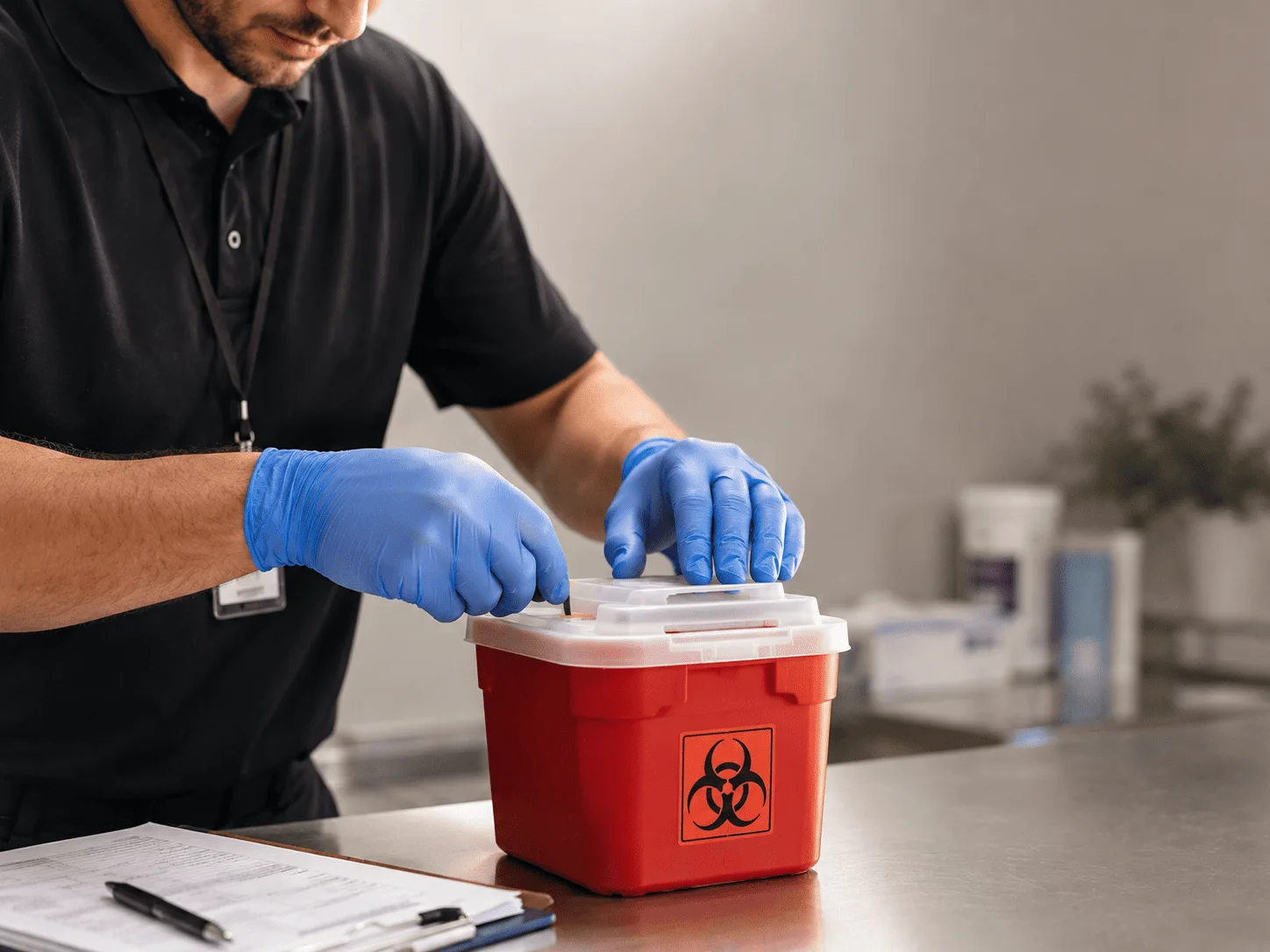 Why choose Sharps Waste Disposal in Mikado, MI